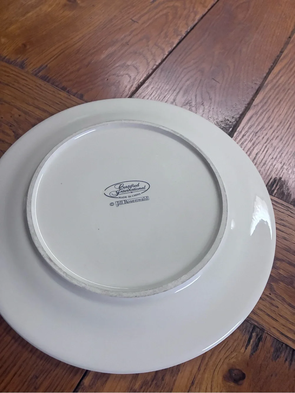 Set of 3 Beautiful Sage Serving Plates - Jill Rosenwald